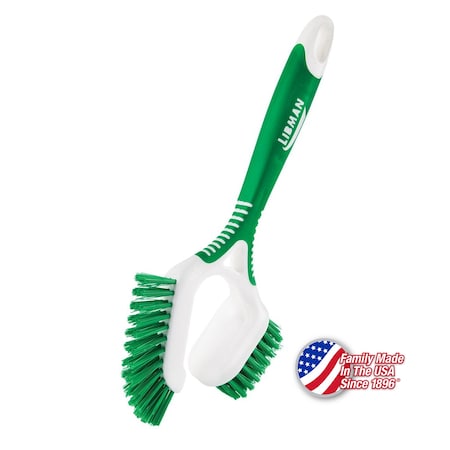 Libman Commercial Dual-Sided Tile And Grout Brush, 6PK 1353